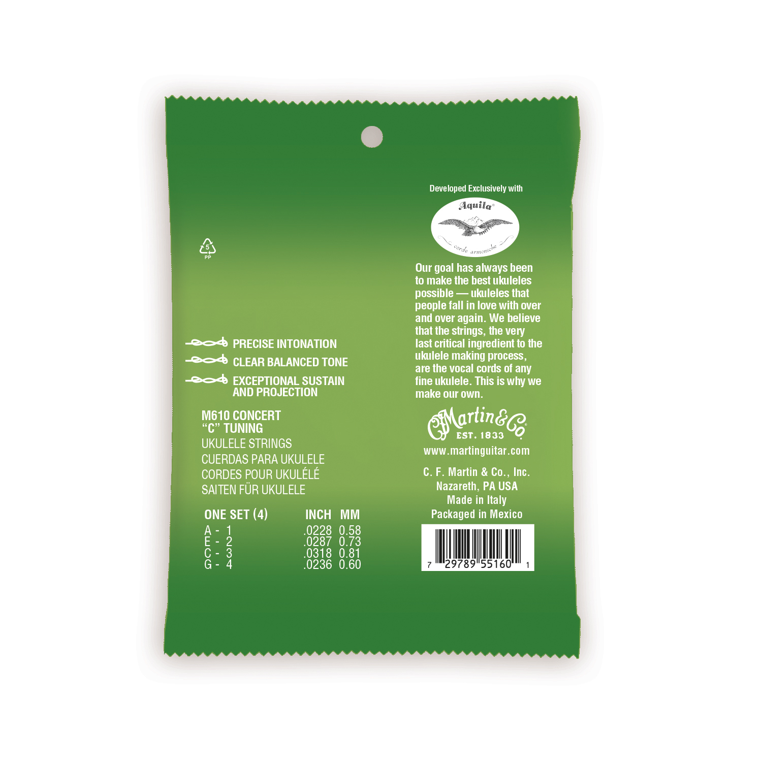 Ukulele Premium Polygut&reg; Strings image number 2